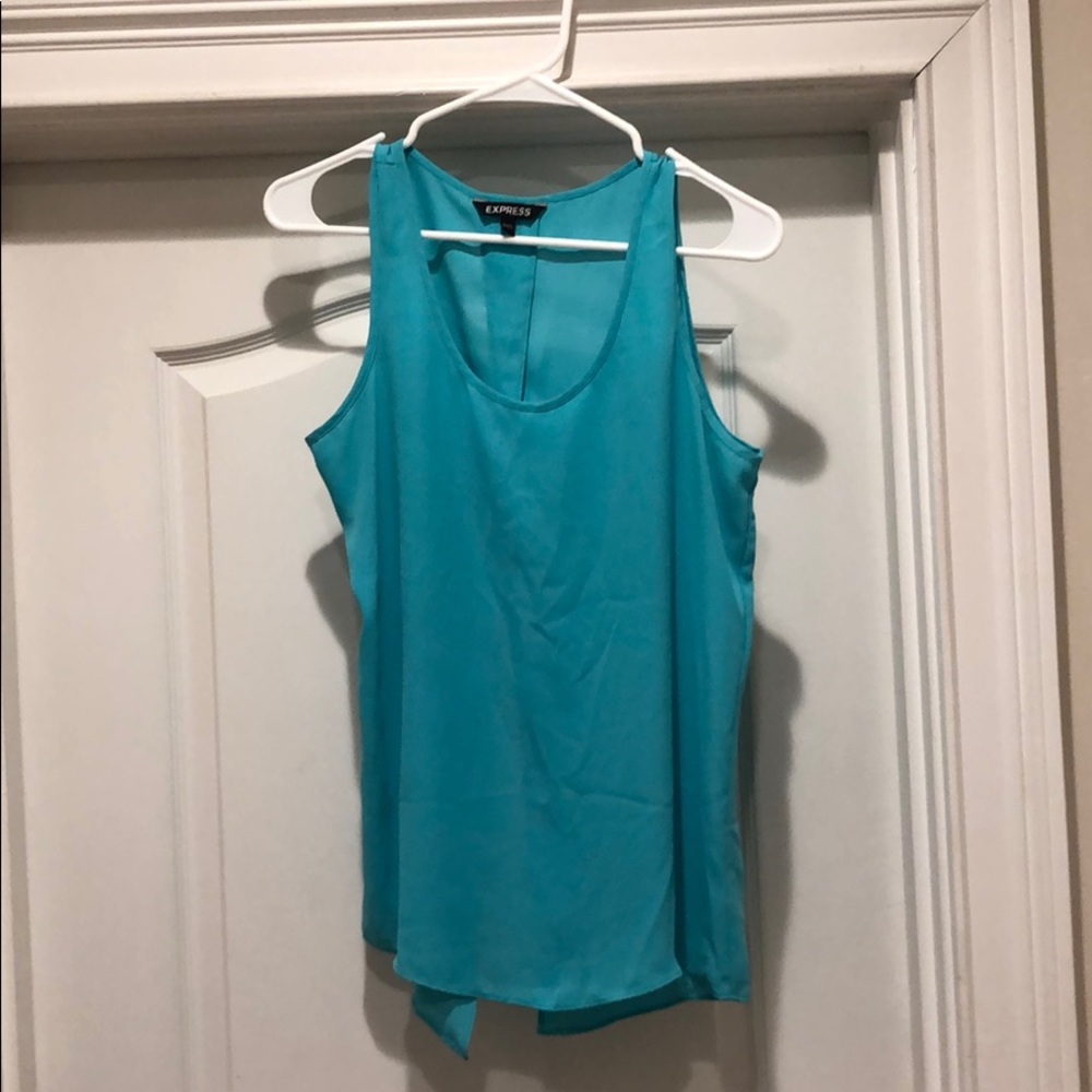 Express Teal Tank Top